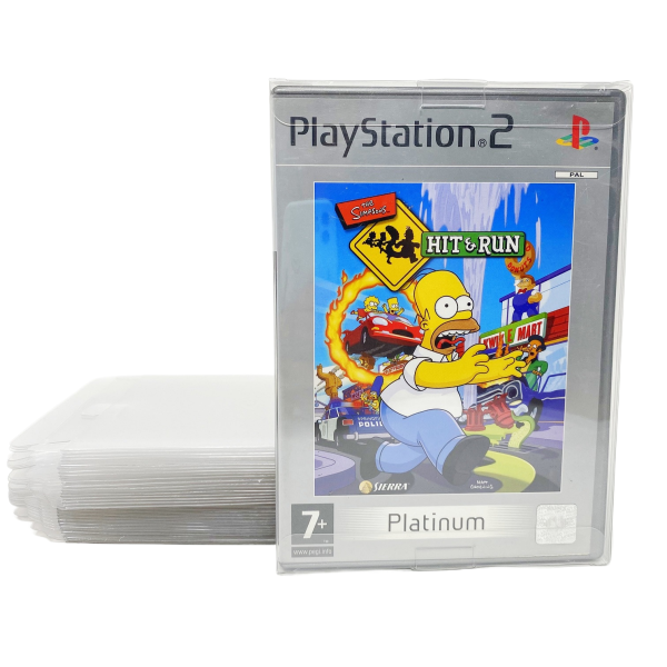 Protectores para Juegos Play Station 2 - Transparente 0,40mm