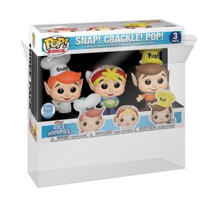 Protectores Funko POP! - 3 Pack Transparentes 0,50mm